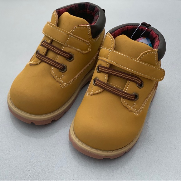 Garanimals Velcro Infant Wheat Boots Baby Shoes - Picture 4 of 8